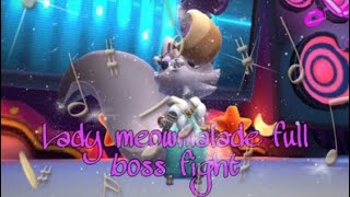 Lady meowmalade full boss fight - new super luckys tale