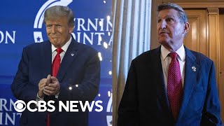 Political ad uses AI to imitate Trump's voice, Manchin flirts with 3rd party run
