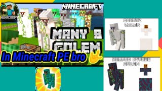 how to download iron golem mod in Minecraft PE bro 🤟 screenshot 4