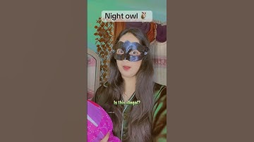 #pov: Night owl Vs Early Bird!🌃🐥 Which one are you?🙈 #shorts #viral