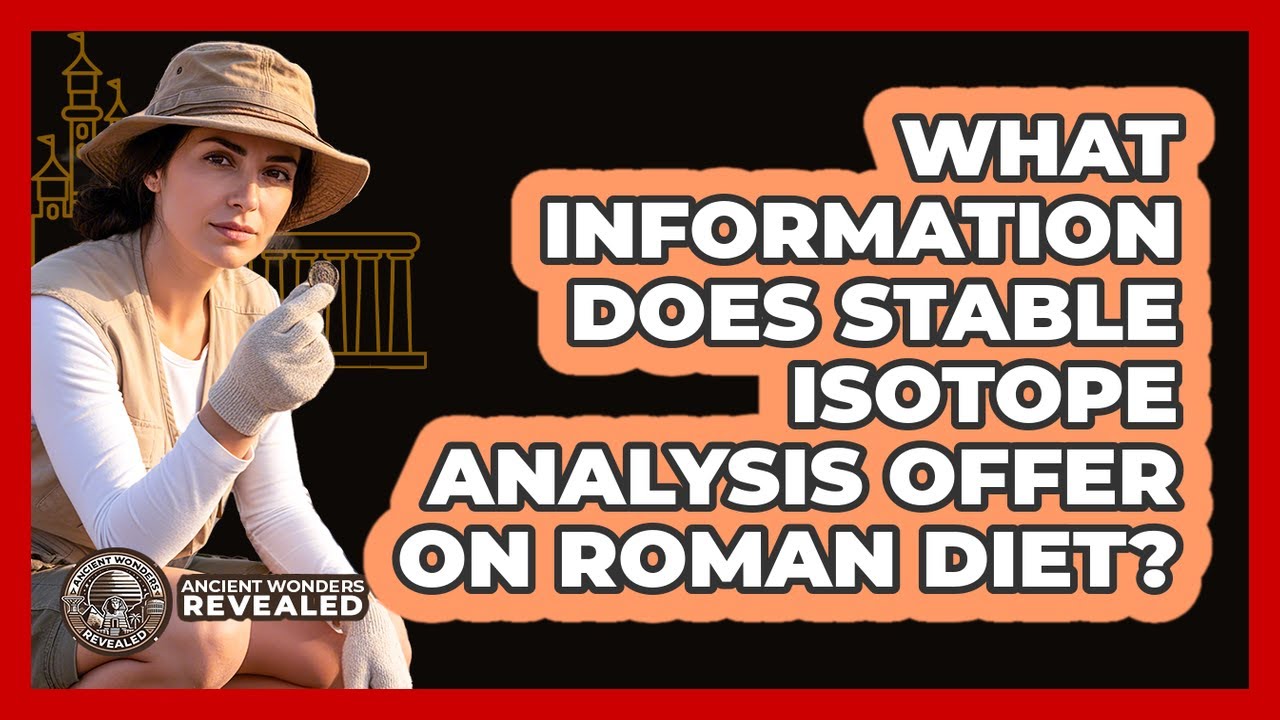 What Information Does Stable Isotope Analysis Offer On Roman Diet?