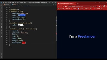 Multiple Typing Text Animation in HTML CSS & JavaScript