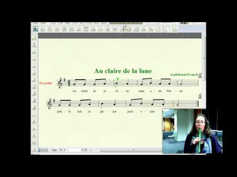 Auclaire play along