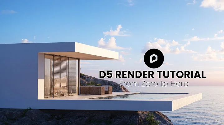 D5 RENDER TUTORIAL CLIFF HOUSE | MasterClass Render & Photorealistic Visualization