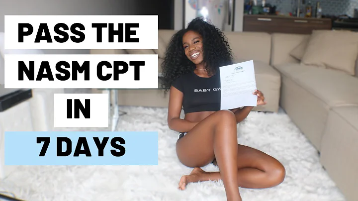 How to pass the NASM CPT in 7 DAYS!! | Personal Tr...