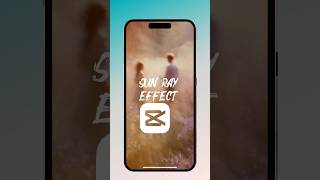 SUN RAY EFFECT IN CAPCUT TOTORIAL SMOOTH EFFECT CAPCUT PRO OR CAPC6 #CAPCUT #3dit