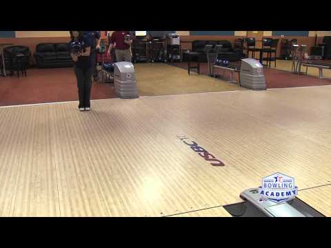 Two Handed Bowling Ball Motion Youtube