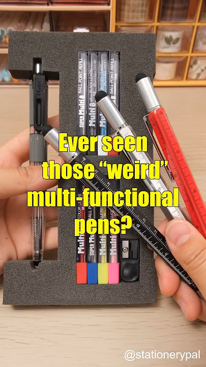 Ever seen those 'weird' multi-functional pens? #shorts