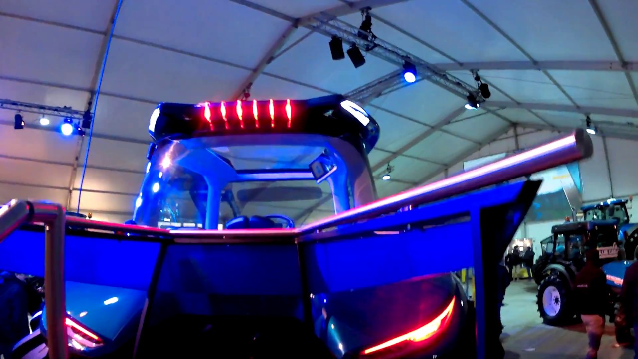 2018 New Holland T6.180 Methane 6-Cyl Concept Tractor (180 HP)