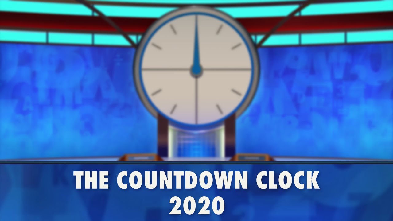 The Countdown Clock  2020 [4K] 