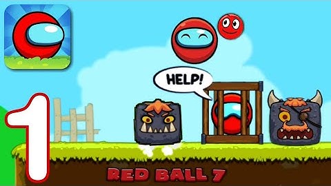 Bounce Ball 7 : Red Bounce Ball Adventure - Gameplay walkthrough part 1- Boss Level