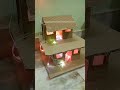 Beautiful Dipawali cardboard house#shorts