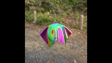 IRIDESCENT colorful texture cloth | blender eevee