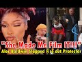 Megan thee stallion getting sued for saalec baldwin gets angry