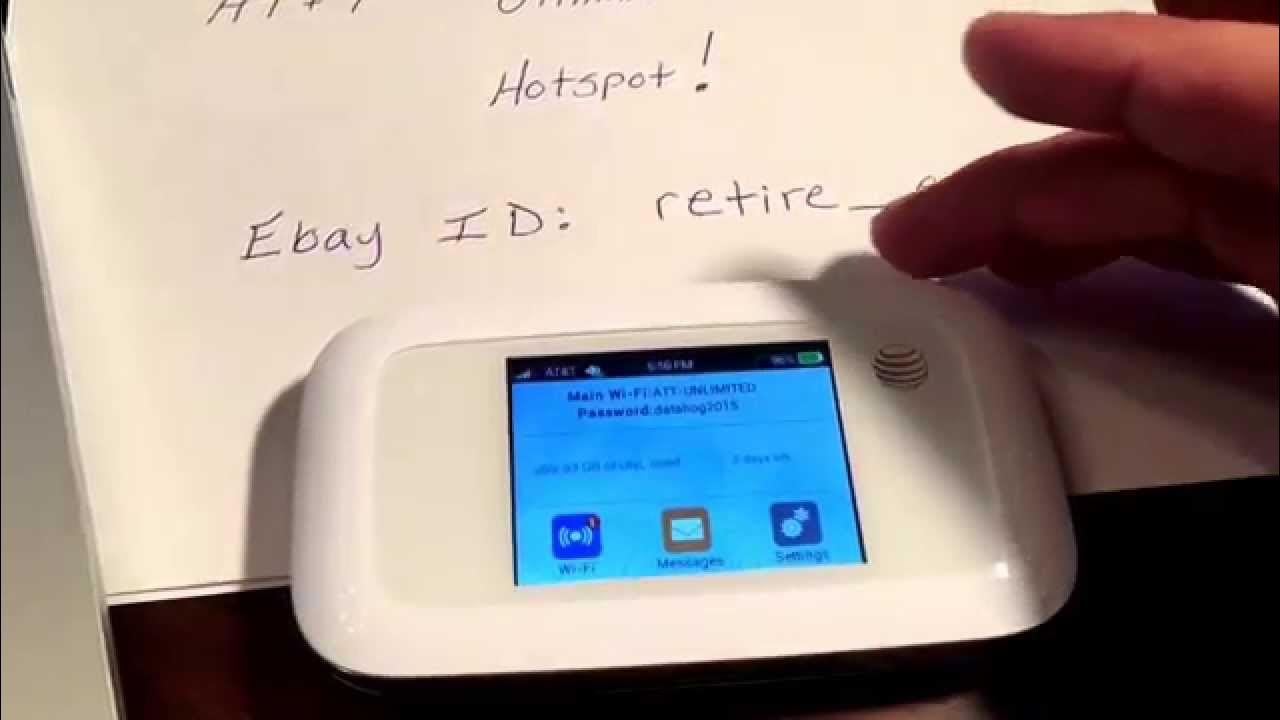 AT&T UNLIMITED data / NO THROTTLE hotspot 4G LTE VELOCITY YouTube