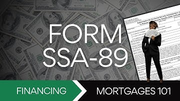 Social Security Form SSA 89