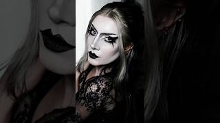 Trying trad goth makeup for the first time. How did I do? #trending #tradgoth #goth #gothicmakeup