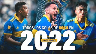 TODOS los GOLES de BOCA JUNIORS en 2022