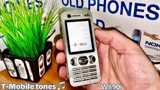 T-Mobile tones on Sony Ericsson W890i - by Old Phones World