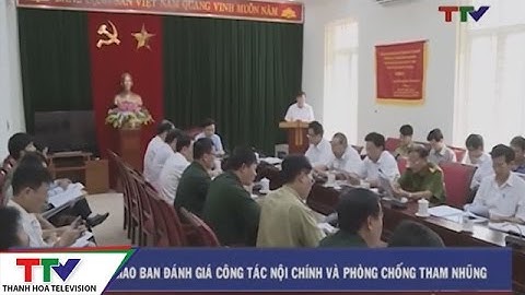 Hội nghị giao ban đánh giá công tác nội chính và phòng chống tham nhũng