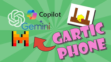 ChatGPT, Gemini, Mistral, Copilot play Gartic Phone