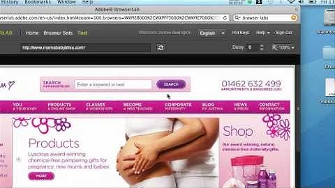Testing Web Designs with Adobe BrowserLab