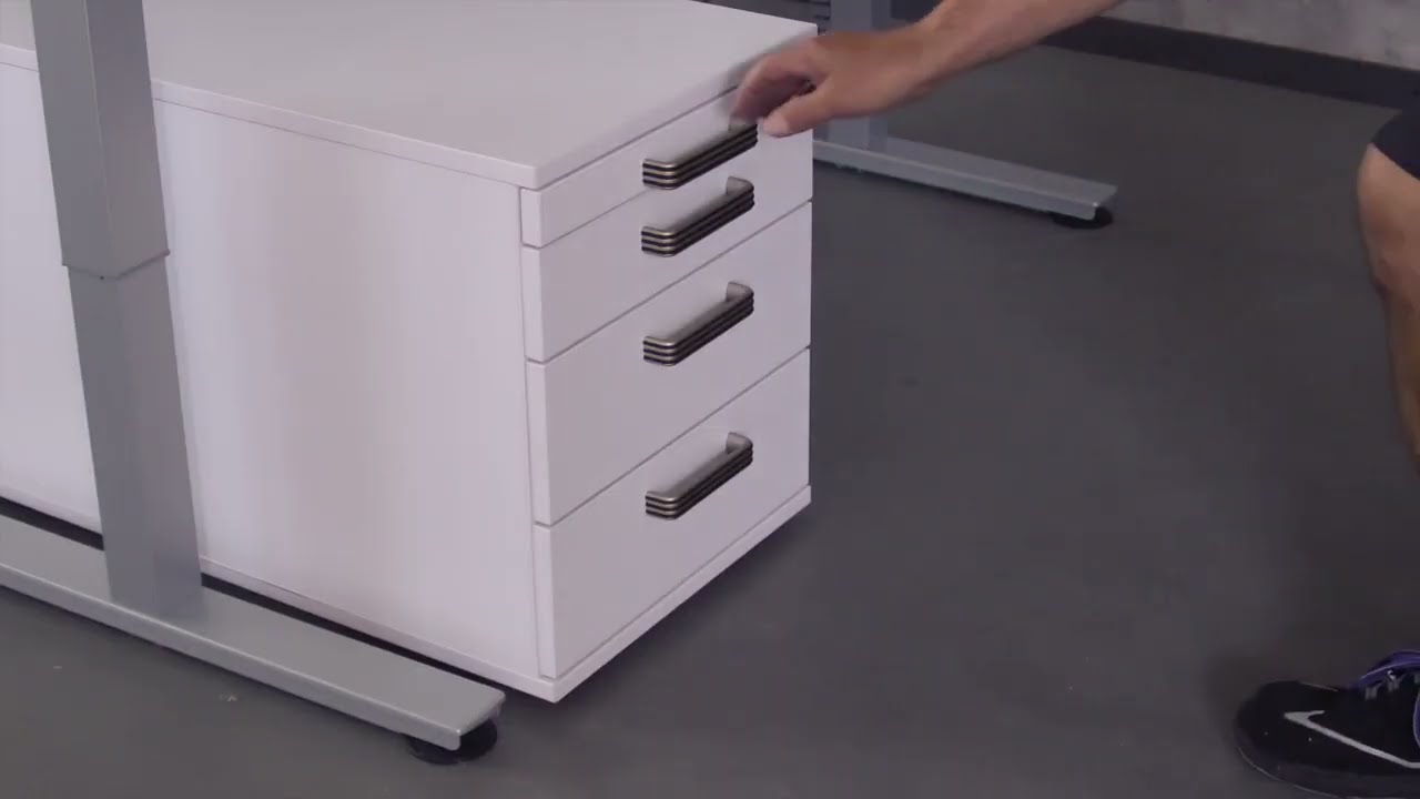 bümö® Office Bürocontainer: Ausbau der Schubladen