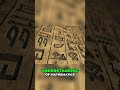 Unlocking Ancient Secrets: Decoding Egypt's Mind-Blowing Wisdom #shorts