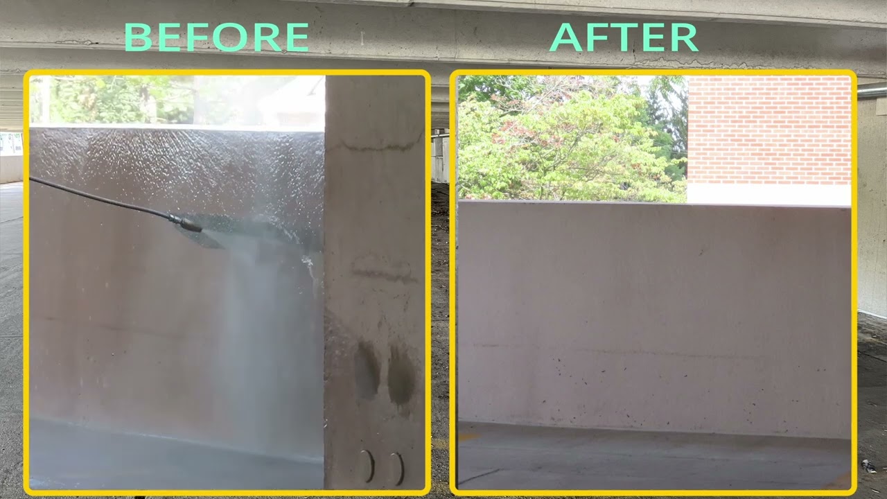 How We Clean and Renew A Multi-Story Urban Parking Garage + CallDare.com B2B Services