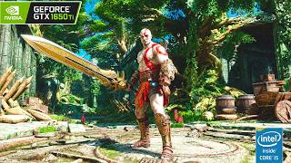 God of War Ragnarok (2026) ( CUSTOM )(FSR-3/FG-ON): GTX 1650TI + i5-10300H