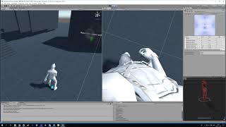 Unity - Full body fps - Animated legs and footsteps