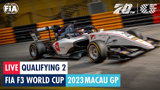 REPLAY | Qualifying 2 | FIA F3 World Cup | Macau GP 2023