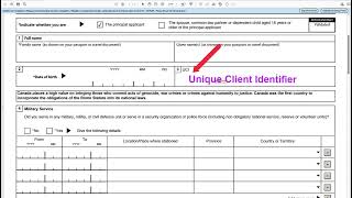 IMM5257 Schedule1 Visa Application Form  IRCC Canada  Stepbystep