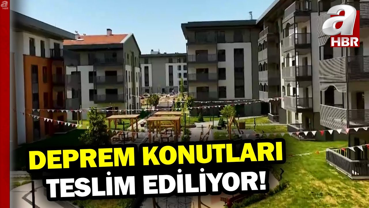 Deprem Konutları Teslim Ediliyor! Ebrar Sitesi Yeniden Tapıldı! | A Haber