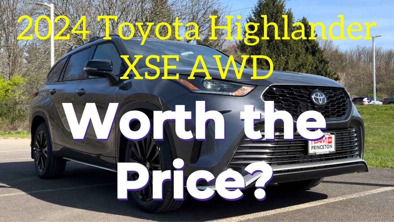 2024 Toyota Highlander XSE AWD