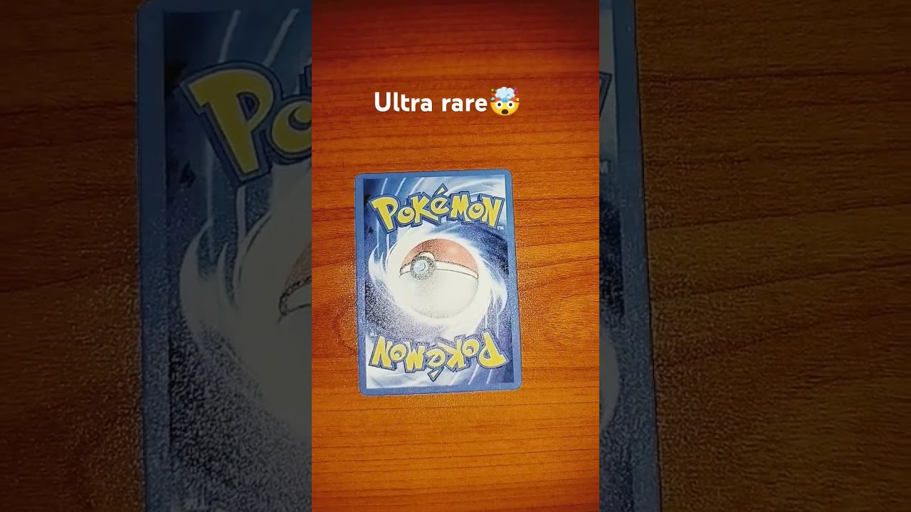 ultra rare Pokemon card!🤯 