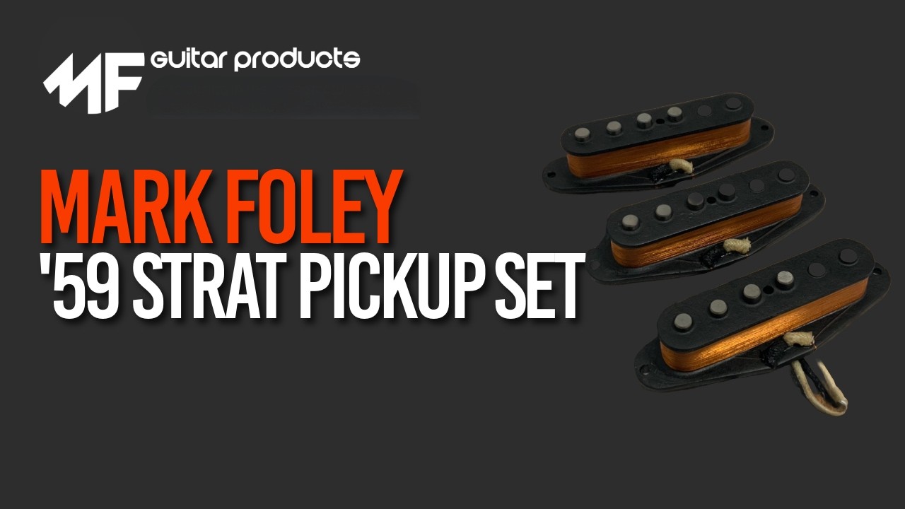 Комплект звукоснимателей Mark Foley 59 Strat для Stratocaster — демо