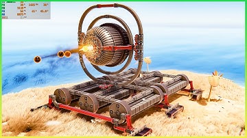 MAP DESTROYER - 4F1S Magnet Array Railgun -[best of the day] Instruments of Destruction #148