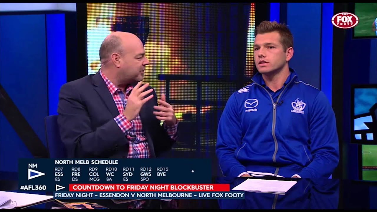 May 13, 2015 Shaun Higgins on AFL 360 YouTube