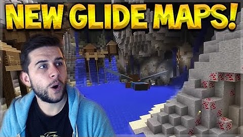 Minecraft Console Edition - NEW GLIDE MINI-GAME MAPS FIRST PREVIEW! (Console Edition)