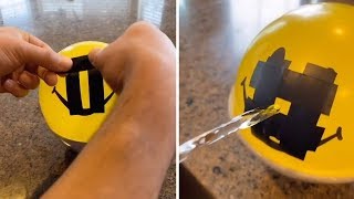 Man Creates Laminar Flow From Balloon