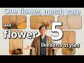 What Kind of Ikebana Suits Your Room Best?