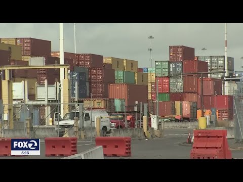 Day 5 of trucker rebellion at Port of Oakland ties up 50,000 cargo containers