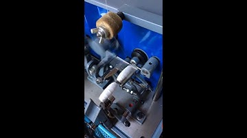 Cocoon Bobbin Winding Machine Export to Germany Working Video