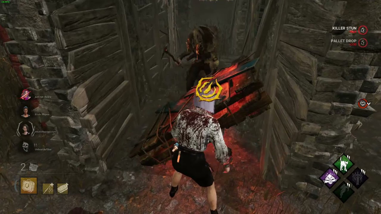 dead by daylight: looping a blight the entire game in a 3v1