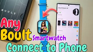 Boult Smartwatch Connect To Phone | How To Connect Boult smart watch to phone