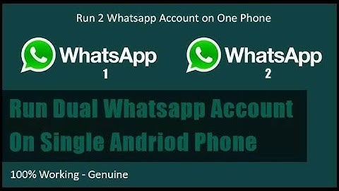 Whatsapp Dual Account (Easy Steps to Use Multiple Account On Whatsapp)