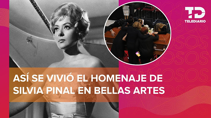 Dinastía Pinal da último adiós a Silvia PInal en el Palacio de Bellas Artes