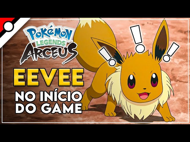 Como ter todas as evoluções do Eevee em Pokémon Legends: Arceus