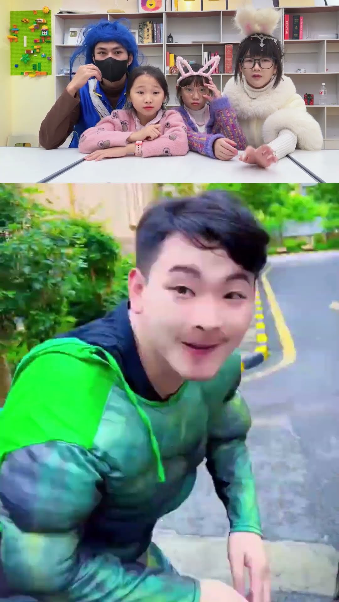 兔子警官会帮助这个小女孩嘛？！ #斗罗大陆 #兔警官 #绿巨人 #shorts